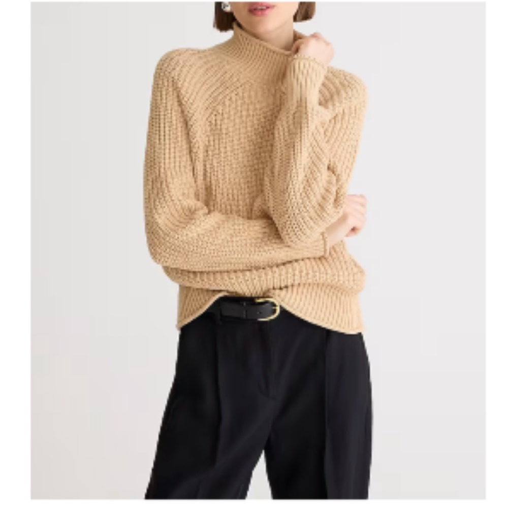 New J.Crew Relaxed Rollneck™ Sweater
